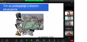 Održana online edukacija Timova za postupanje u kriznim...