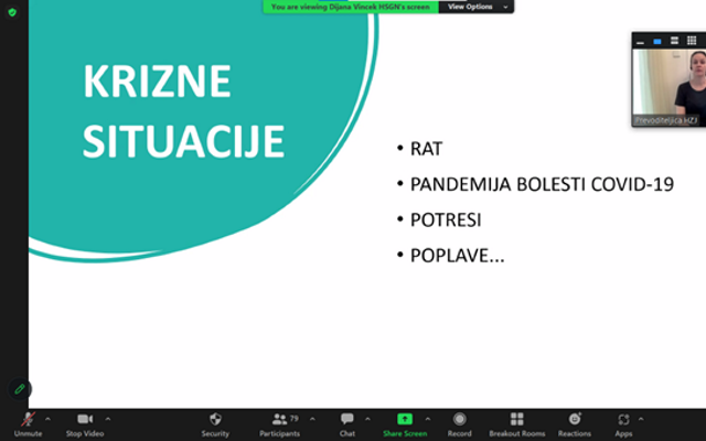 Trening o postupanju prema osobama s različitim vrstama invaliditeta u okviru  projekta IzaZOVI u krizi